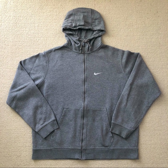 Nike Other - Retro Nike Swoosh Zip Up Hoodie